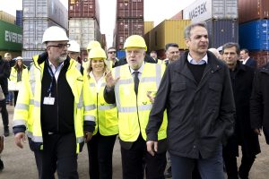 Ο Μητσοτάκης στον ΟΛΘ για την εξέλιξη του επενδυτικού προγράμματος