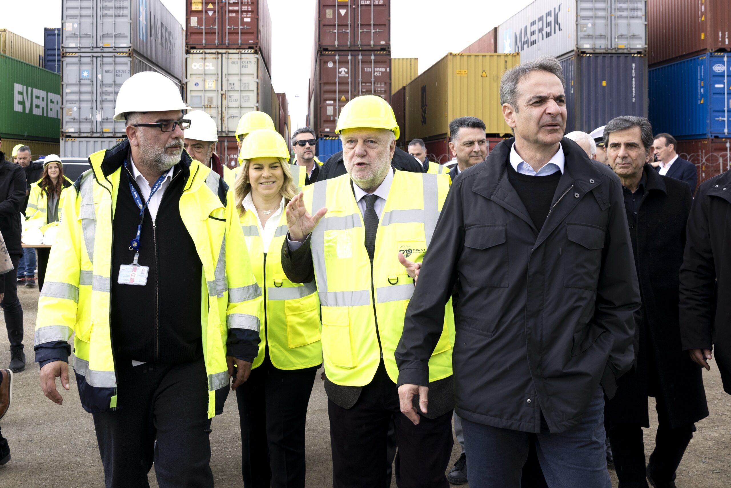 Ο Μητσοτάκης στον ΟΛΘ για την εξέλιξη του επενδυτικού προγράμματος