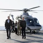 Στη Φρεγάτα «Κίμων» Μητσοτάκης και Χριστοδουλίδης