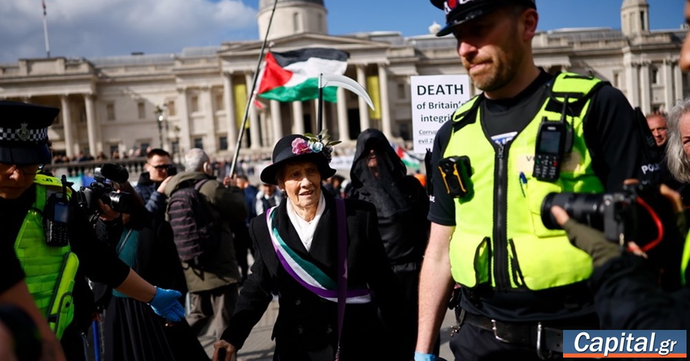 Πάνω από 200 συλλήψεις σε διαδήλωση υπέρ της Palestine Action στο Λονδίνο