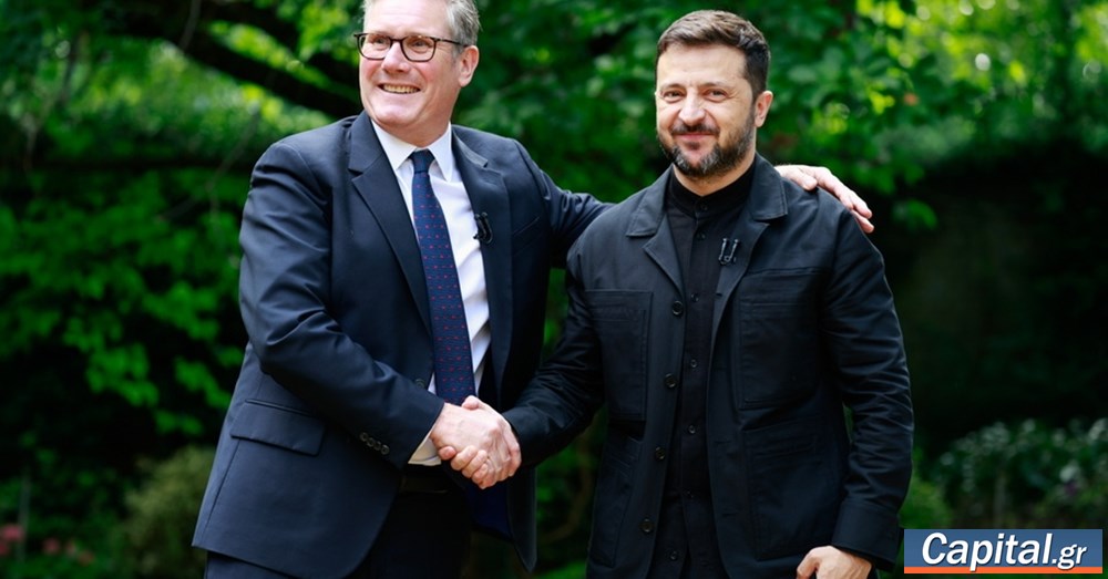 Επικοινωνία Στάρμερ-Ζελένσκι με επίκεντρο την άμυνα και την ανάγκη πίεσης της Ρωσίας