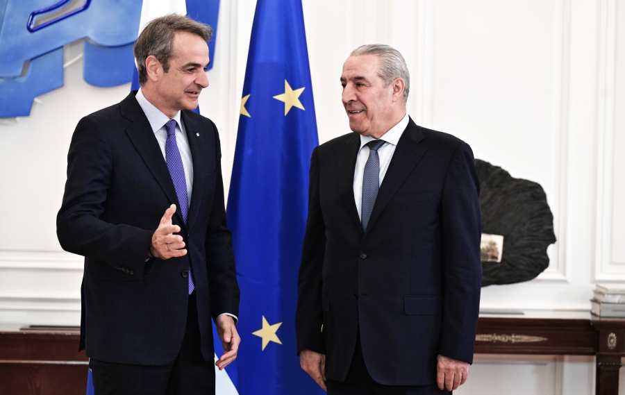 Συνάντηση Μητσοτάκη με τον αντιπρόεδρο της Παλαιστινιακής Αρχής - Ελληνική διπλωματία σε εγρήγορση